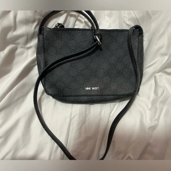 Nine West Grey Crossbody Bag - Picture 2 of 5